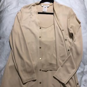 Jacket and camisole set